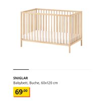 IKEA Sniglar Babybett Thüringen - Gotha Vorschau