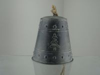 Weihnachtsglocke Weihnachtsdeko Advent Glocke Silber Antik Grau Wiesbaden - Erbenheim Vorschau