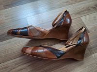 5 AVENUE Schuhe Keilabsatz Wedges Leder Knöchelriemen Pumps Gr.40 Nürnberg (Mittelfr) - Südstadt Vorschau