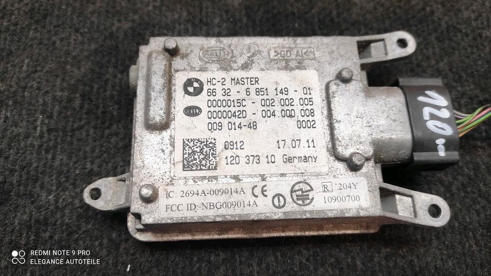 BMW F01 F02 Spurwechselwarnung Sensor 6851149 in Hamburg