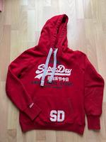 Superdry Hoodie Gr. L rot Hessen - Seligenstadt Vorschau