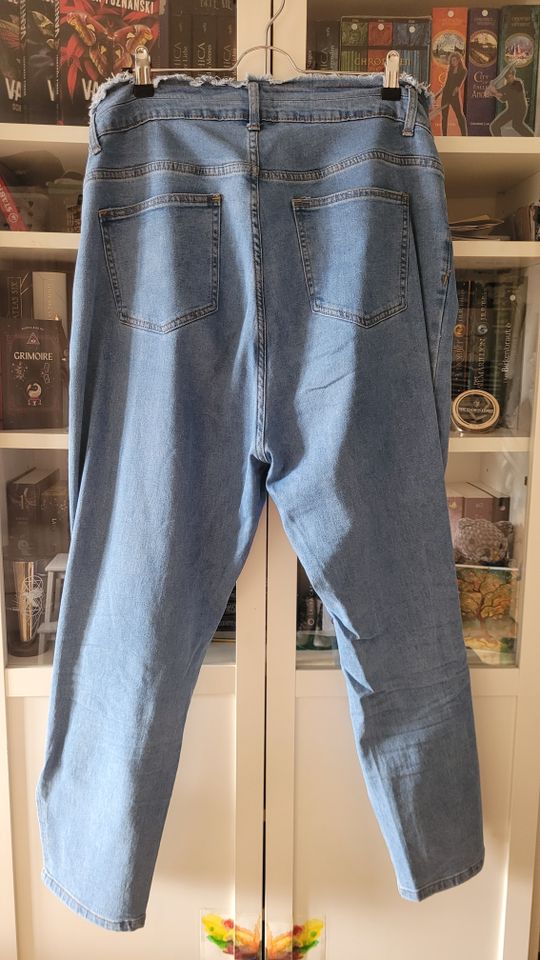 Jeans mit hoher Taille | blue washed | Shein | 3XL | Neuwertig in Dresden