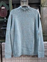 ☀️ Zara ☀️ warmer Pullover - Türkis Melange - Gr. 42 Bayern - Anzing Vorschau