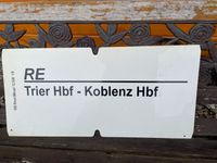 Zug-Laufschild Trier-Koblenz Rodenkirchen - Sürth Vorschau