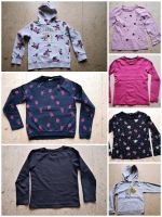 Mädchen Pullover 128 - 134 Hoodie Sweatshirt Kinder Kleiderpaket Brandenburg - Dallgow Vorschau