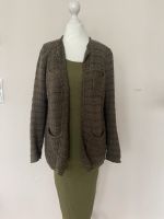 Massimo Dutti XS Strick Blazer khaki grün Glitzer Fäden Bayern - Kempten Vorschau