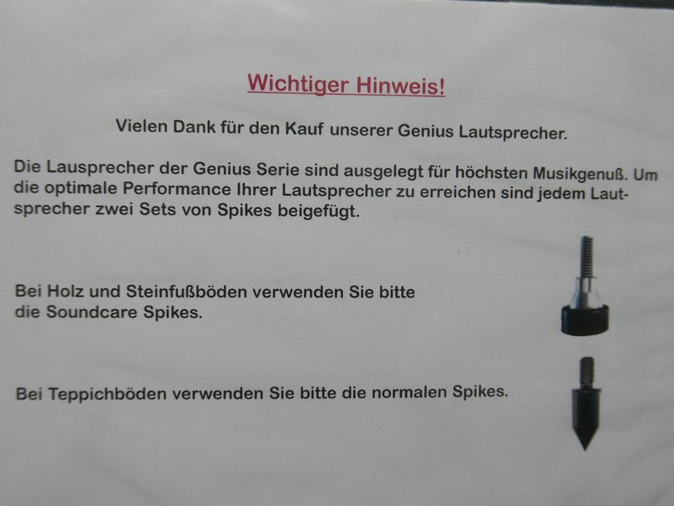 2 x ASW GENIUS 410 Standlautsprecher, kaum genutzt - UVP 3.198 € in St. Leon-Rot