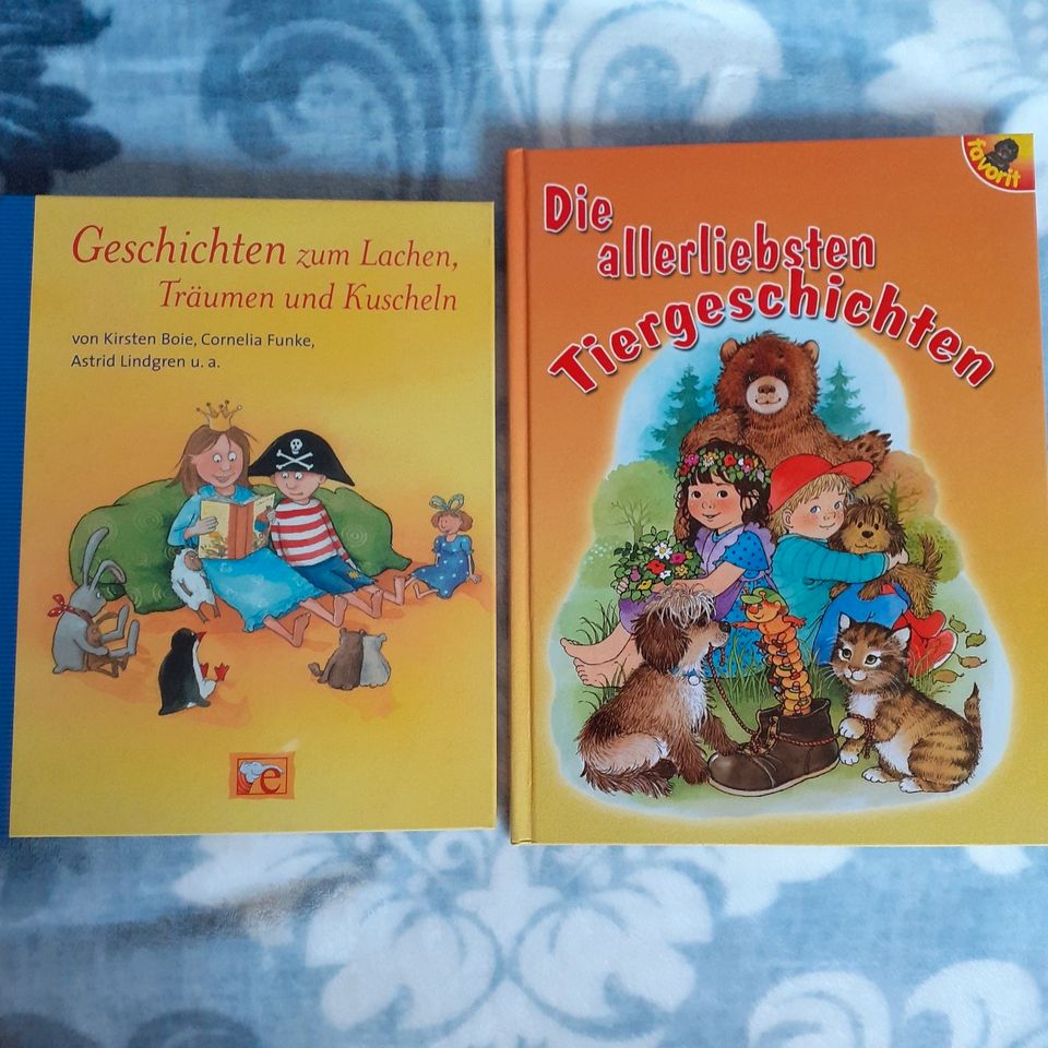 2 Bücher Kinder- und Tiergeschichten - bunt illustriert- !!! in Rostock