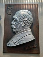 Bismarck Portrait, Metall Thüringen - Hohenstein bei Nordhausen Vorschau