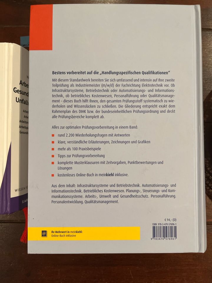 Bücher und Lernkarten Industriemeister, Kompendium Meisterprüfung in Tecklenburg
