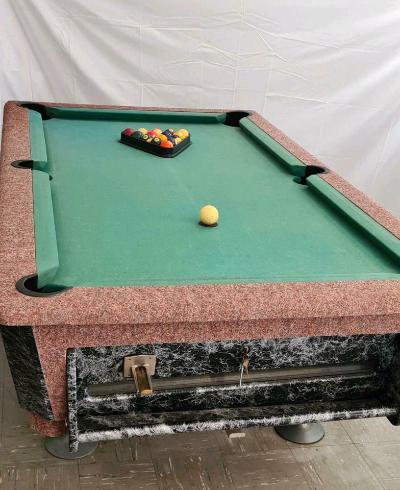 Billard Kneipenbillard Münzeinwurf in Pappenheim