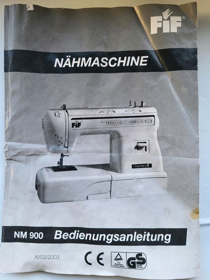 FIF NM 900 Nähmaschine - nie benutzt in Wolframs-Eschenbach