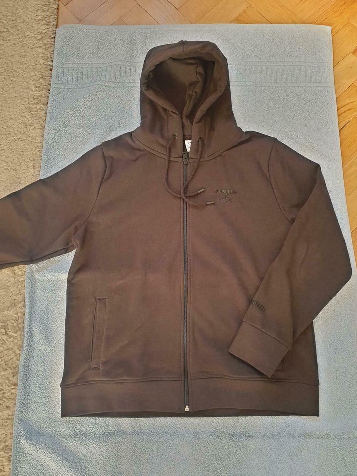 Superdry Code Kapuzensweatjacke Hoody Hoddie 44 XXL schwarz Damen in München