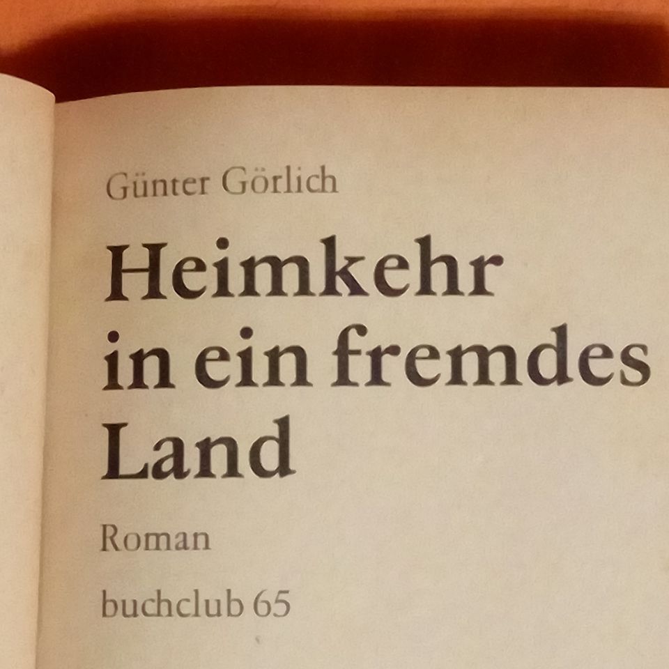 Günther Görlich:Der schwarze Peter/Heimkehr/Anzeige/Das Liebste.. in Berlin