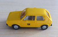 Wiking Modellautos, VW Golf zweitürig, "Post" gelb, vintage, Rar Bayern - Unterdießen Vorschau