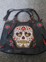 Banned Sugar Skull Tasche Niedersachsen - Bötersen Vorschau