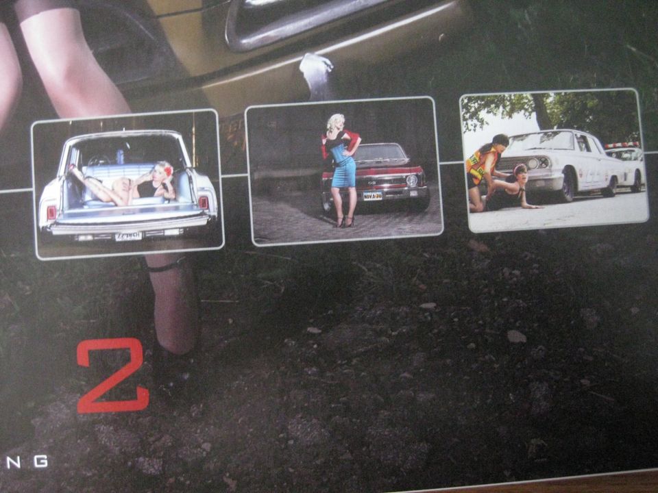 Girls & Legendary US Cars Wochenkalender Carlos Kella 2012 in Walderbach