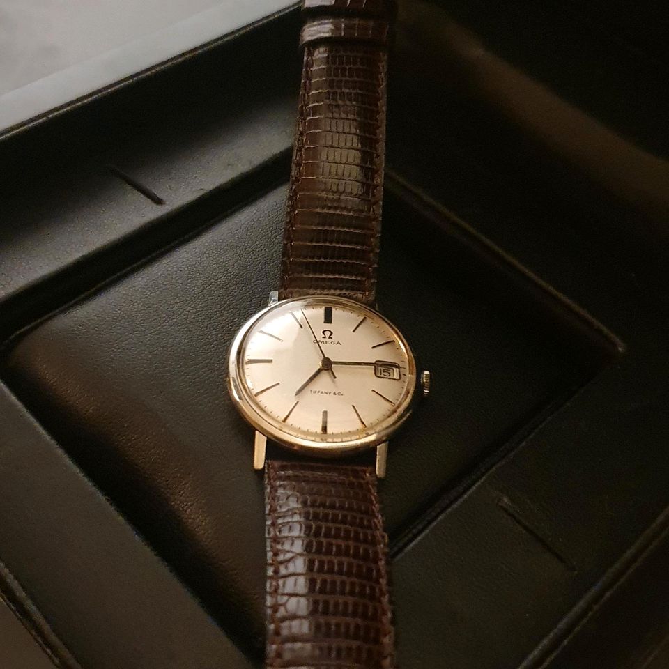 Omega Tiffany & Co Herren Armbanduhr vintage in Bremen