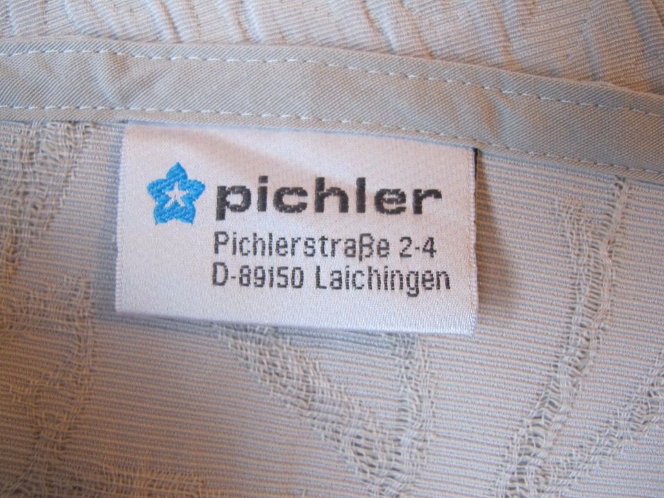 Pichler Tischdecke Cordoba rund hellgrau neuwertig 1,65 cm in Gremmendorf