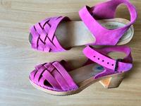 Moheda schwedische Sandalen Pumps Gr. 40 pink Thüringen - Jena Vorschau