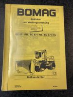 Bedienungsanleitungen und Ersatzteilbücher für Bomag Müllverdich. Nordrhein-Westfalen - Warburg Vorschau