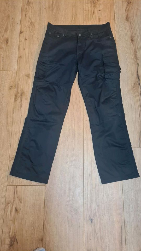 Motorradhose schwarz Herren Gr. 38 Long Rad Masters German Wear in Langenpreising