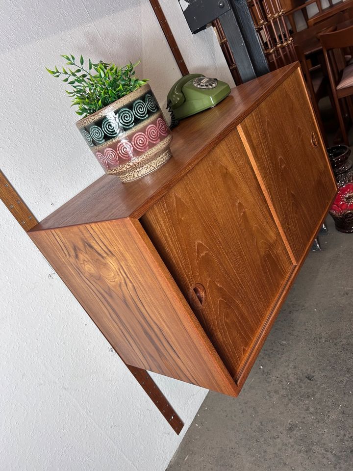 Vintage Teak Regalsystem Bücherregal Kommode HG FURNITURE 60er in Delmenhorst