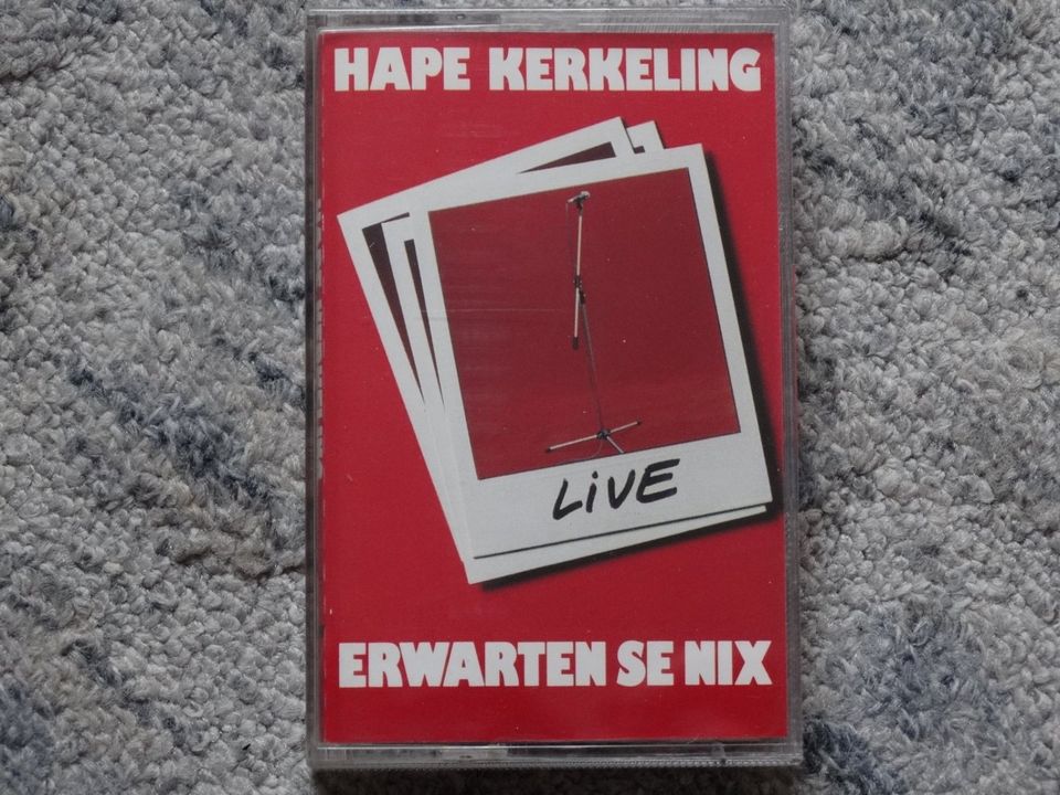 Hape Kerkeling Live - Erwarten se nix MC Musikkassette Kassette in Wahrenholz