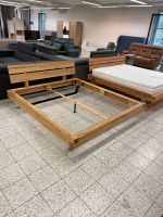 Neu Holz Bett 180 × 200 cm Wildeiche massiv geölt Bayern - Weitramsdorf Vorschau