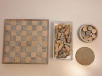 Schachspiel und Dame aus Speckstein 25 cm x 25 cm Brasilien 1990 Niedersachsen - Buchholz in der Nordheide Vorschau