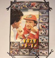 Poster Formel 1 Saison 1984 Niki Lauda Bayern - Würzburg Vorschau