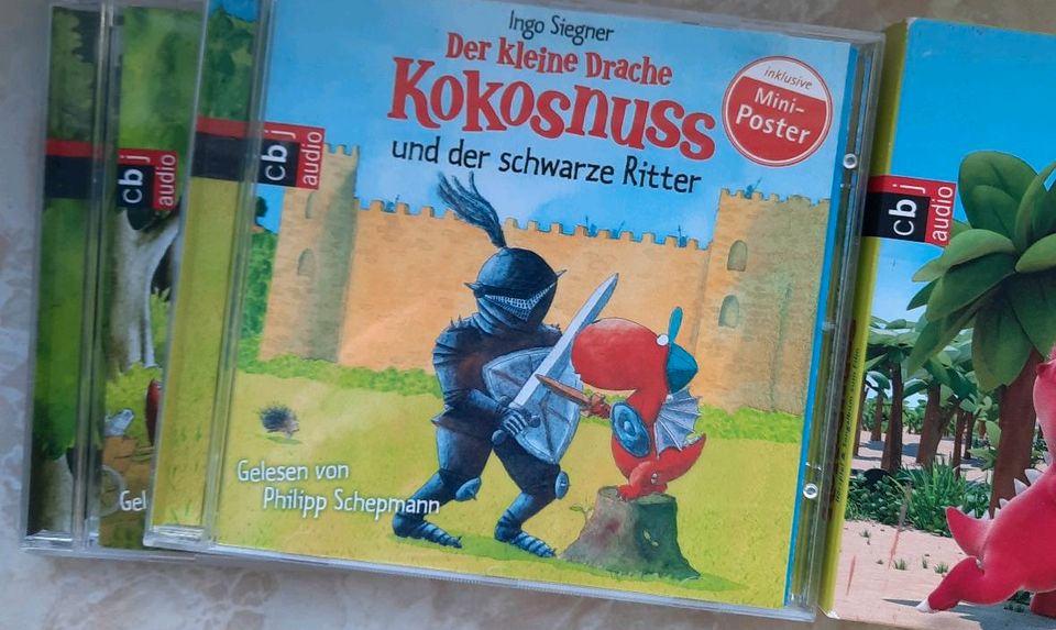 Der kleine Drache Kokosnuss 4 CD Feuerfeste Freunde Ritter Schula in Dresden
