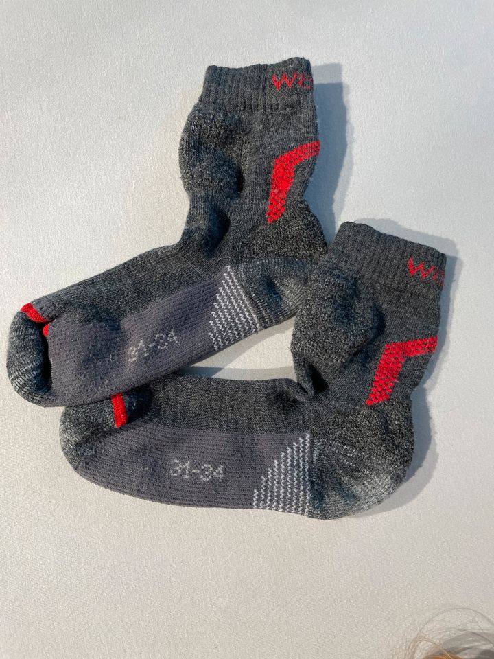 Wandersocken Treckingsocke Wapiti Merino Kinder 31-34 in Hannover