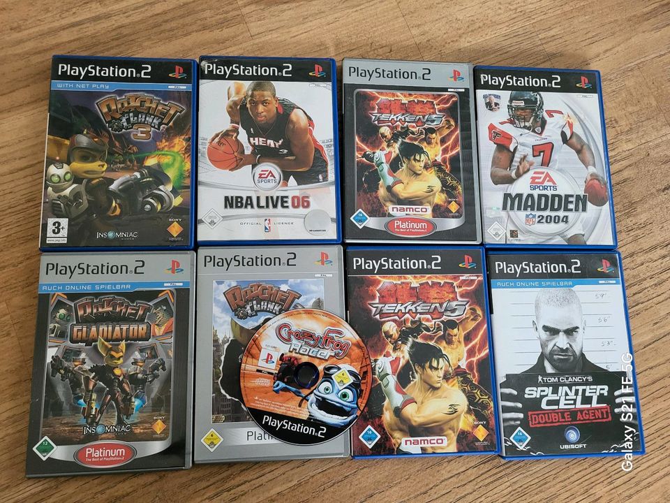 Playstation 2 ps 2 mot memory card und 2 controller in Lingen (Ems)