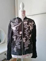 Topshop Bomberjacke Blouson Bestickt Embroidered Blumen 36 S Hessen - Griesheim Vorschau