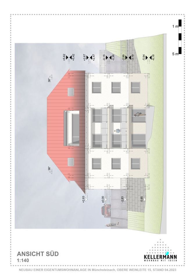 2-3-Zimmer Wohnungen mit Balkon und Aufzug - Preise auf Anfrage in Münchsteinach