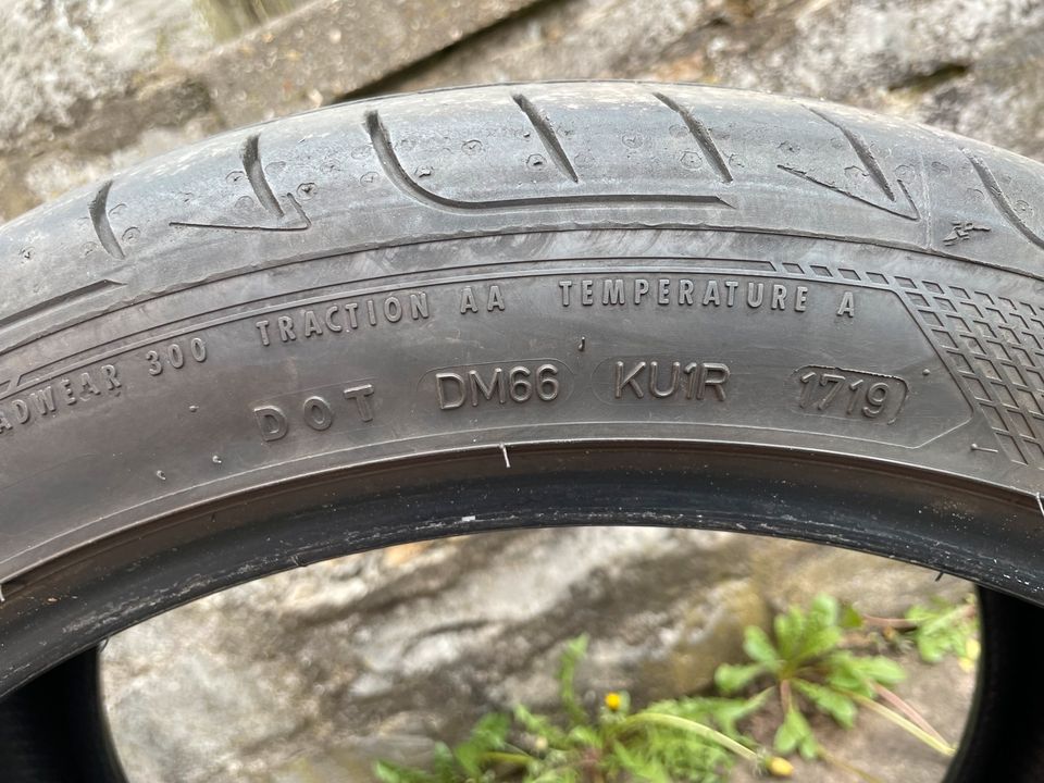 2 SR GOOD YEAR 245/40 R19, DOT 1719, 5,5mm, 100 € in Ansbach