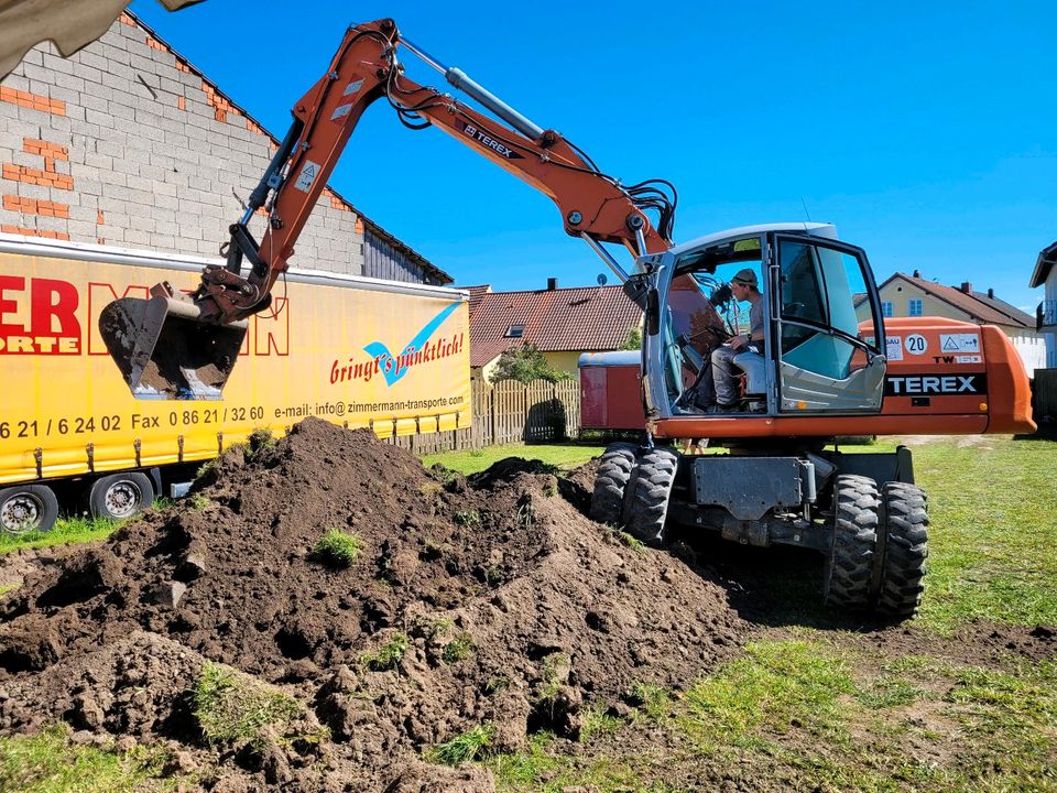 Erdaushub, Humus zu verschenken in Sünching