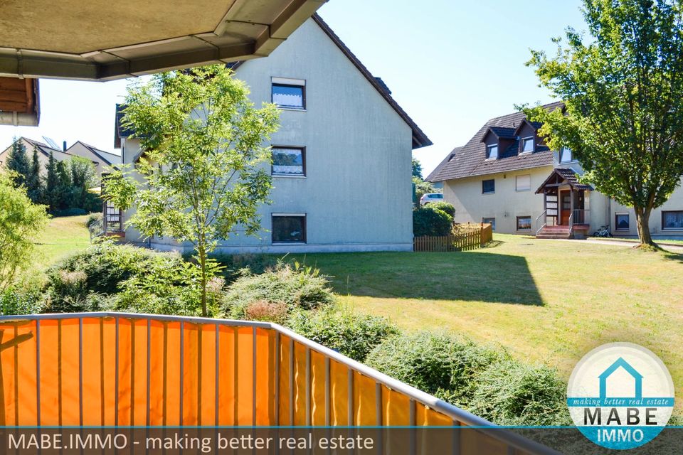 2-Zimmer-Wohnung mit Balkon - frisch für Sie saniert! in Gersdorf
