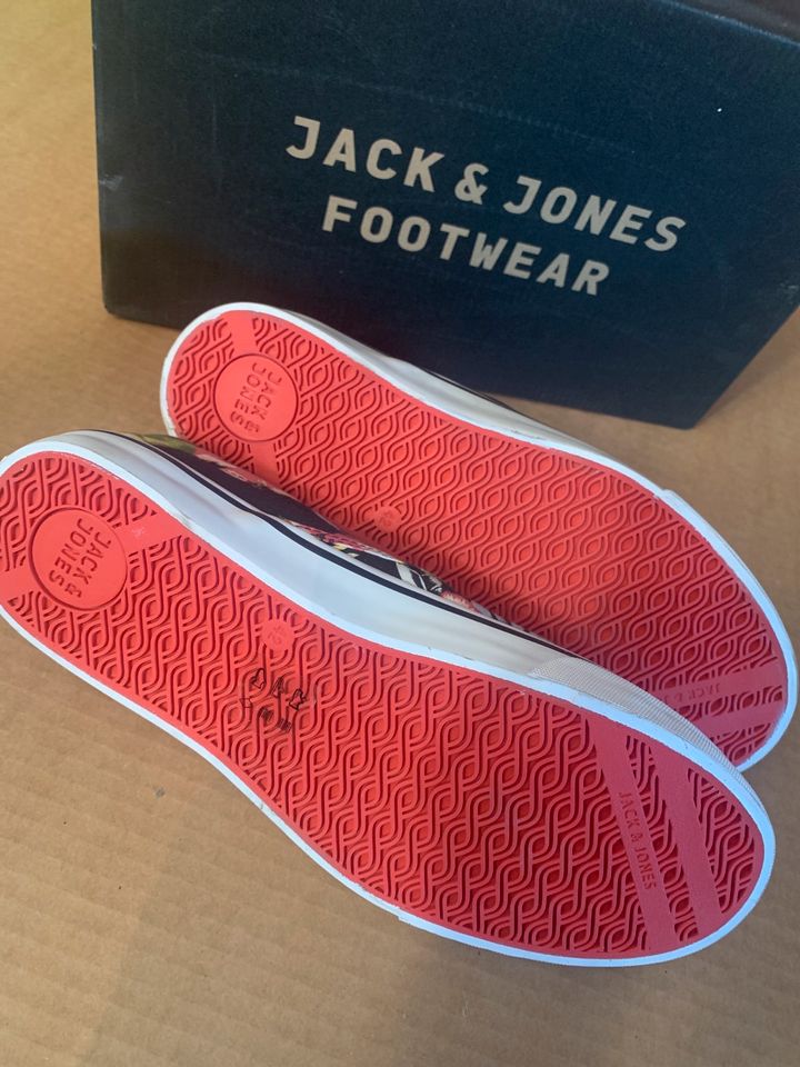 NEU Jack & Jones Halb/Sommerschuhe 12103589 Gr. 42 UK8 US9 in Leezen