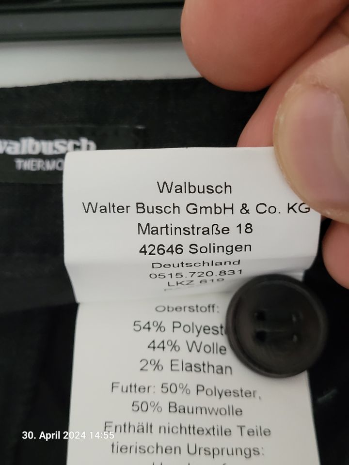 Damenhosen "Walbusch" Gr.L, Schwarz NEU m.Etikiet-ungetragen in Berlin