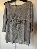 Langarmshirt / Shirt / dünner Pullover - mit Glitzer Hessen - Brechen Vorschau