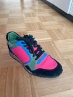 Gucci low top sneaker multicolour suede / fabric gr. 8,5 Frankfurt am Main - Westend Vorschau