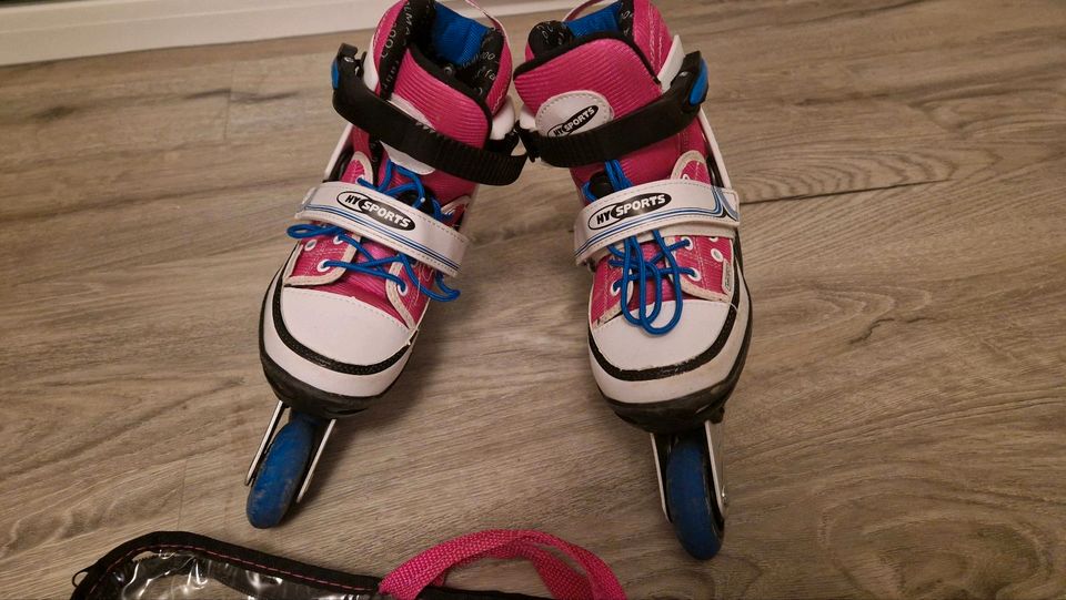 Inlineskater Hysports Gr. 29-32 pink/blau/weiß in Bad Pyrmont