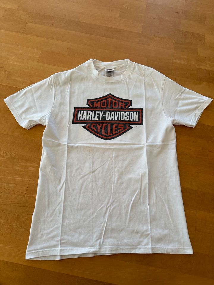 Harley - Davidson T Shirt in weiß in L in Feucht