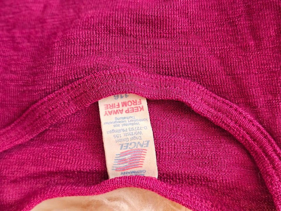 Engel Wolle-Seide Shirt Pink 116 Cosilana Disana Waldorf in Poseritz