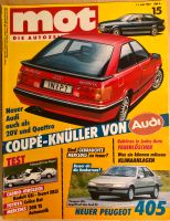 MOT die Auto Zeitschrift 15/1987 Peugeot 405 Toyota Celica Ford Essen - Essen-Frintrop Vorschau