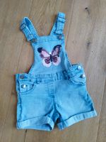 Latzhose Latzshorts Latzjeans Pailetten Topolino 86 92 Schmett Baden-Württemberg - Gottmadingen Vorschau