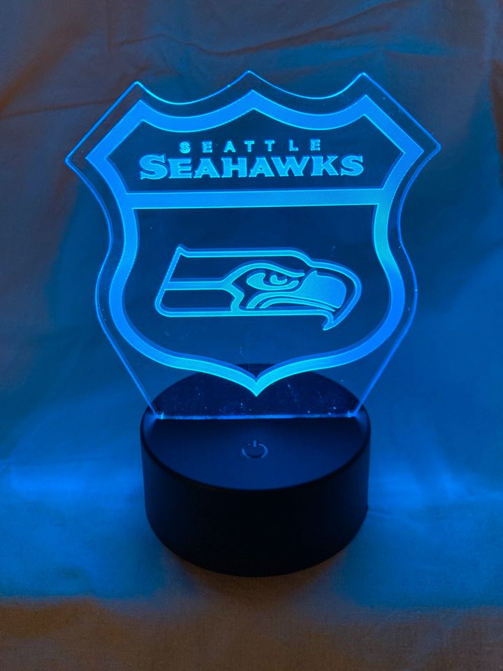 Seattle Seahawks - Lampe in Preußisch Oldendorf