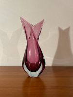 Murano Glas Vase Violett Mid-Century 30 cm Nordrhein-Westfalen - Herne Vorschau